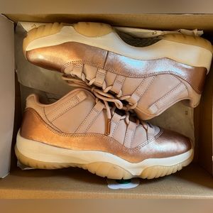 Women Air Jordan 11 Retro Low Rose Gold